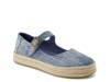 Carolina Mary Jane Platform Espadrille Slip-On - Women's Blue Denim view