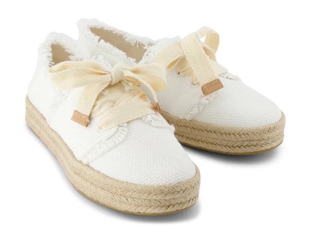 Carolina Lace Up Platform Espadrille Sneaker - Women's