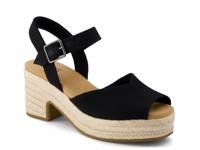 Isla Espadrille Sandal - Women's Black view