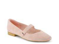 Bianca Mary Jane Flat - Women's Pink Suede view