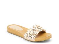 Chelsea Wedge Sandal Off White view