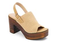 York Platform Sandal Off White view