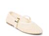 Nolita Mary Jane Flat Ivory Fabric view