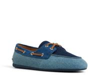 Slim Boat Shoe Blue Denim view