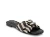 Orbit Sandal Black/White Stripe view