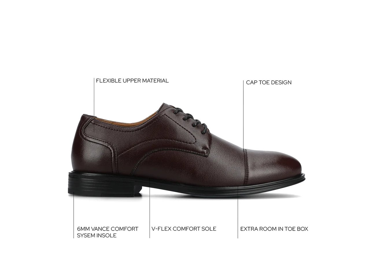 Alec Cap Toe Oxford