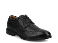 Cormac Wingtip Oxford Black view