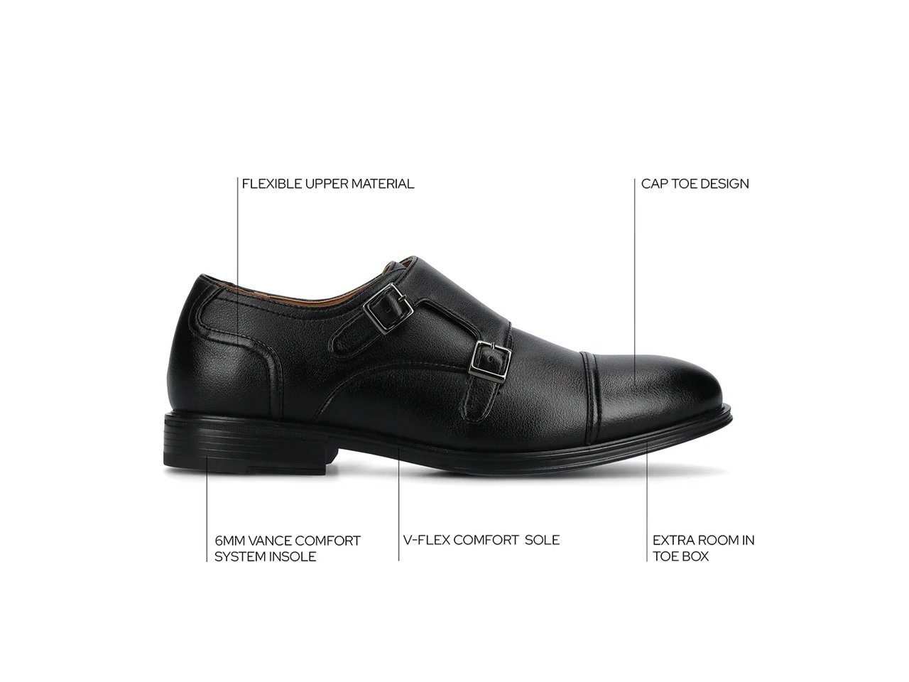 Dillon Monk Strap Slip-On