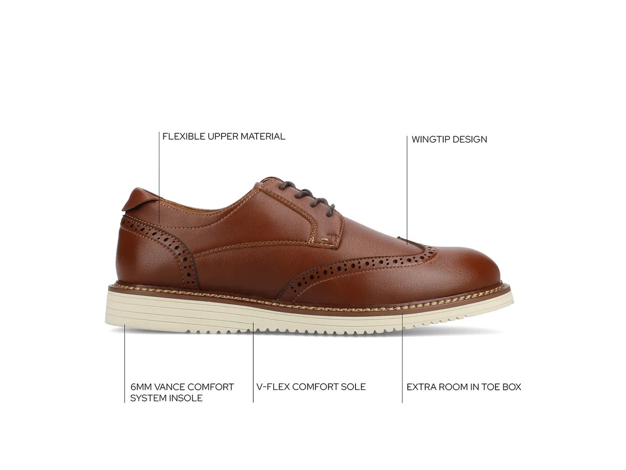 Lorenzo Wingtip Oxford