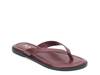Leo Flip Flop Wine Leather view