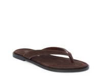 Leo Flip Flop Chocolate Suede view
