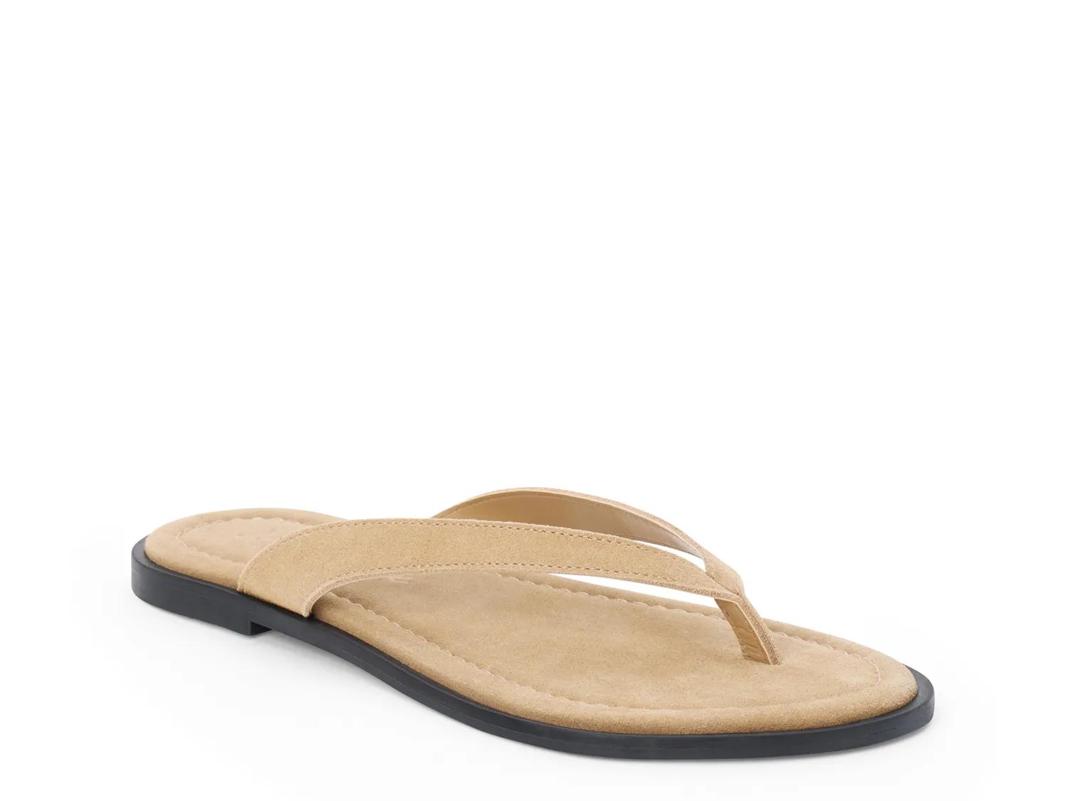 Matisse Leo Flip Flop | Women's | Taupe Suede | Size 6 | Sandals