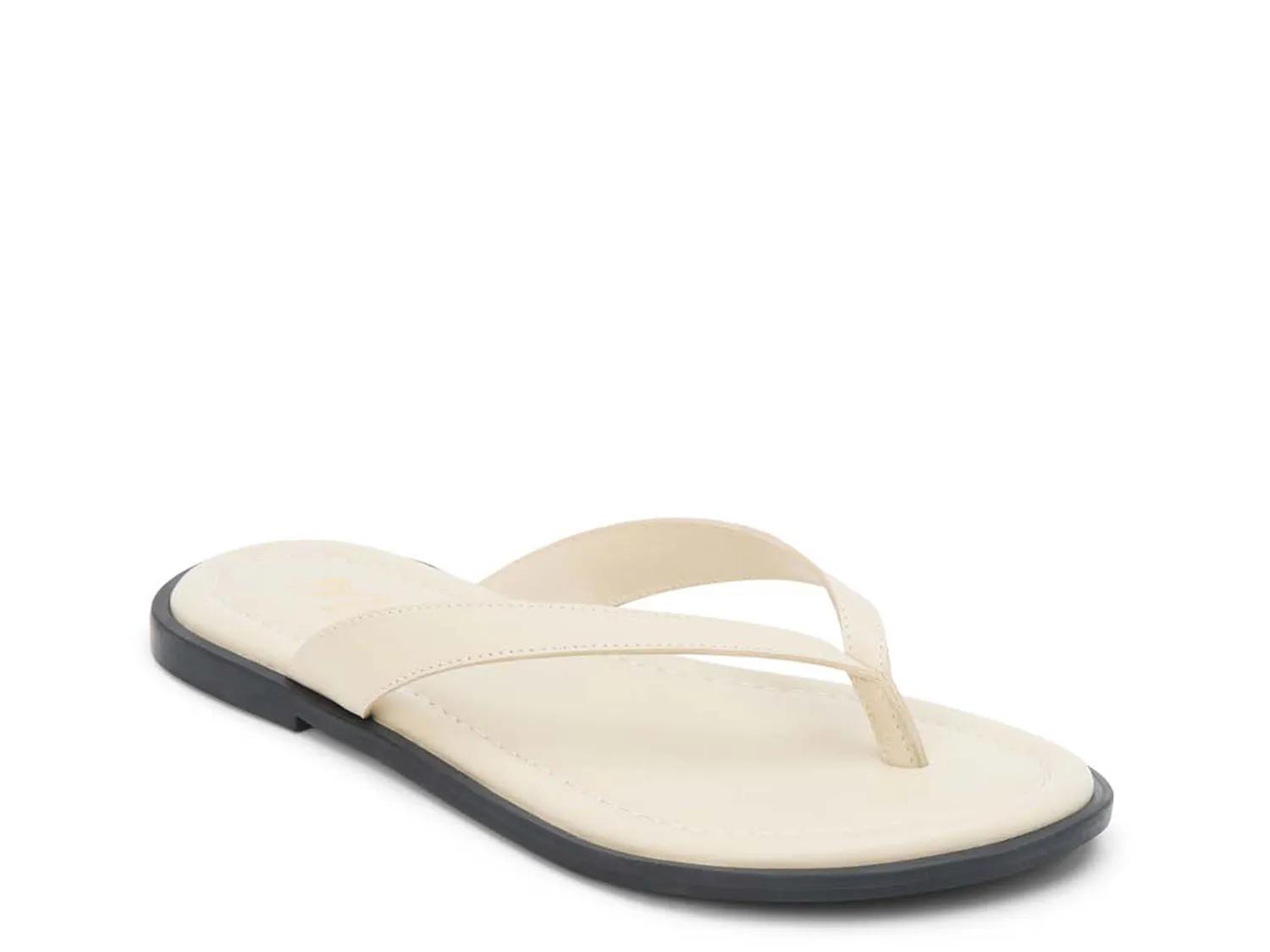 Matisse Leo Flip Flop | Women's | Bone Leather | Size 5 | Sandals