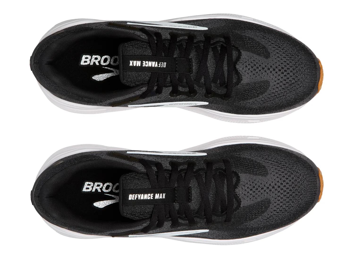 Brooks Defyance Max Mens 15 Black Running Shoes‎ Sneakers Training 1104581D045 Black Brooks Mens Defyance Max Running Shoe | Rack Room Shoes main image 2