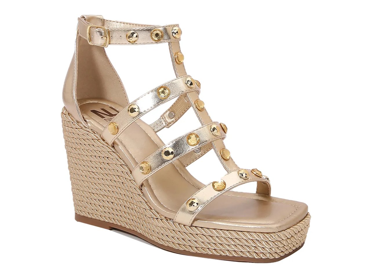 Panda Wedge Sandal