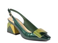 Sally Pump Dark Green view