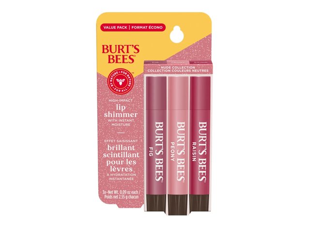 Nude Collection Lip Shimmer Set - 3 Pack