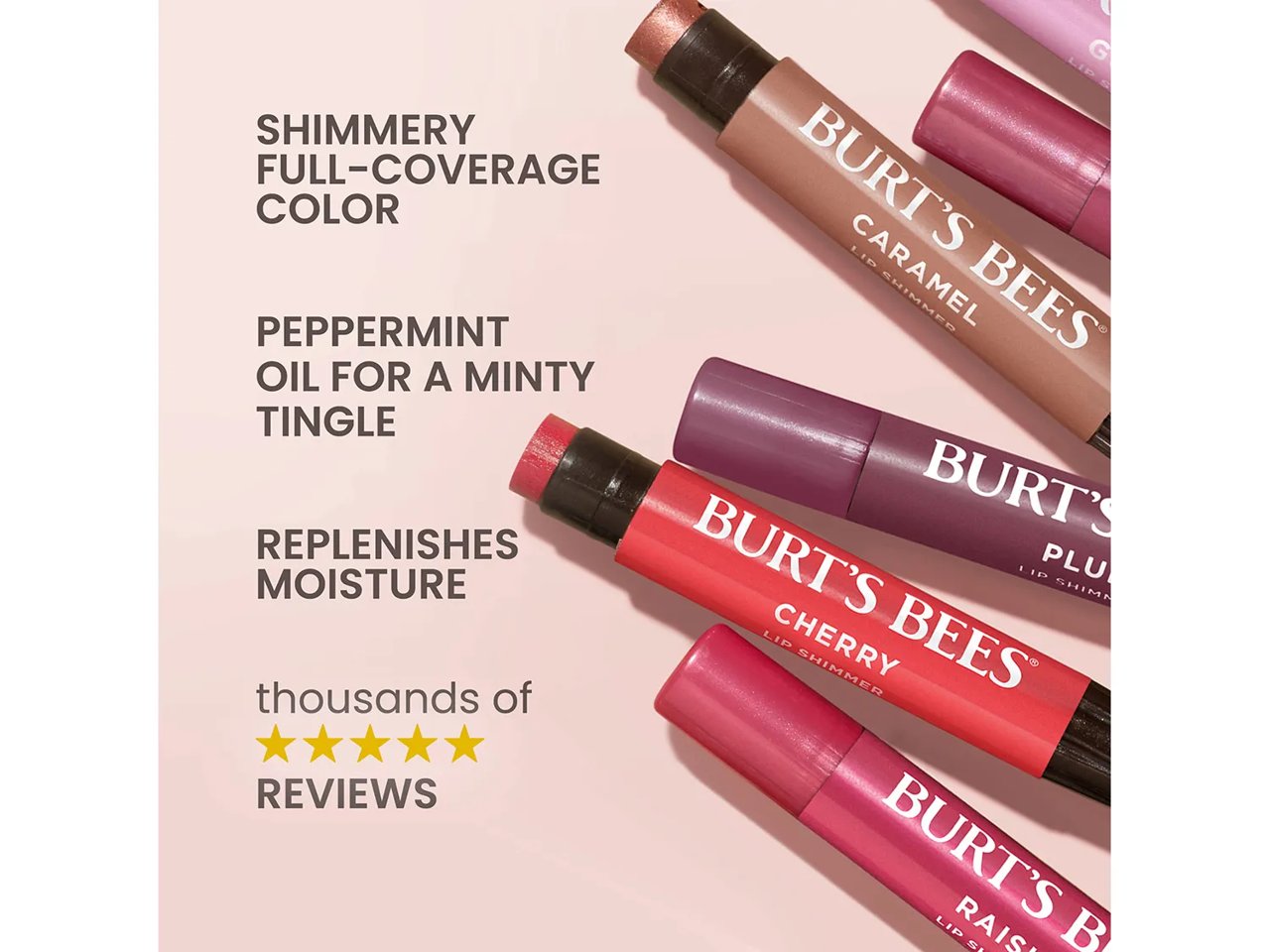 Nude Collection Lip Shimmer Set - 3 Pack