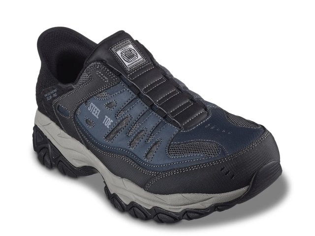 Skechers Hands Free Slip-ins Work Cankton Faison Steel Toe Work