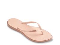 Slim Point Flip Flop - Women's Rose Pink view