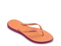 Slim Point Flip Flop - Women's Light Pink view