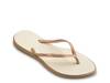 Slim Point Flip Flop - Women's Rose Gold Metallic view