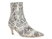 Leoncio Bootie White Snake Print view