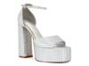 Wilmore Platform Sandal Silver Metallic view