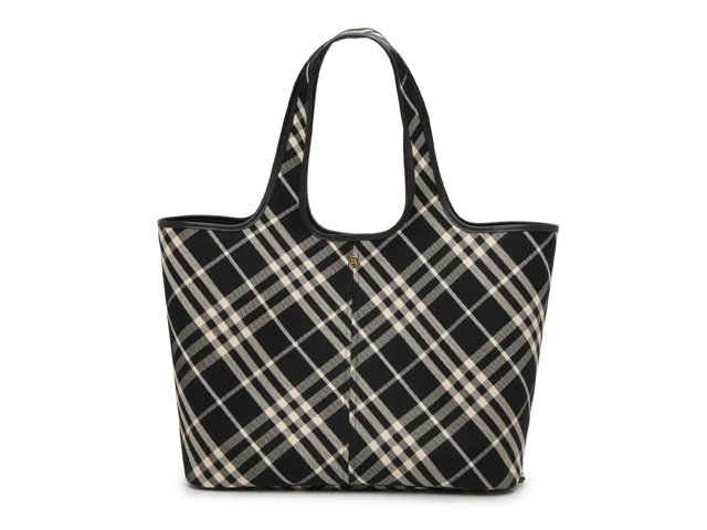 Medium Check Tote & Pouch