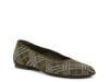 Baby Ballet Flat Dark Olive Green view