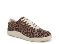 Be True Sneaker - Women's Brown/Black Leopard Print Fabric view