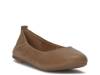 Emmielou Ballet Flat Brown Leather view