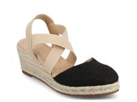 Ashlee Espadrille Wedge Sandal Black view
