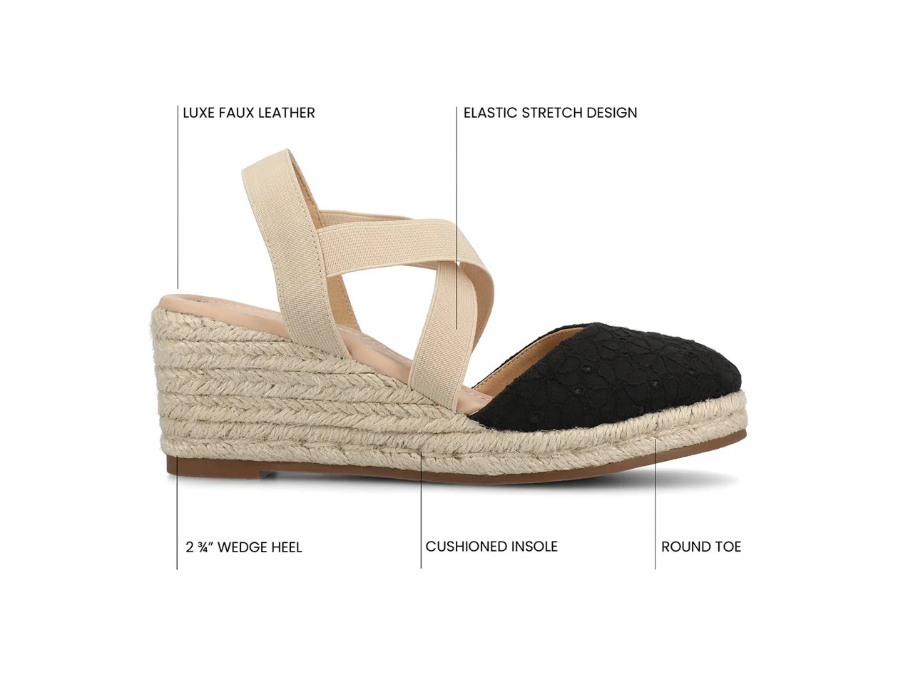 Ashlee Espadrille Wedge Sandal