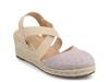 Ashlee Espadrille Wedge Sandal Lilac view