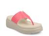 Carah Wedge Sandal Coral view