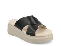 Cathie Wedge Sandal Black view