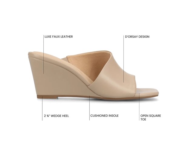 Clementine Wedge Sandal