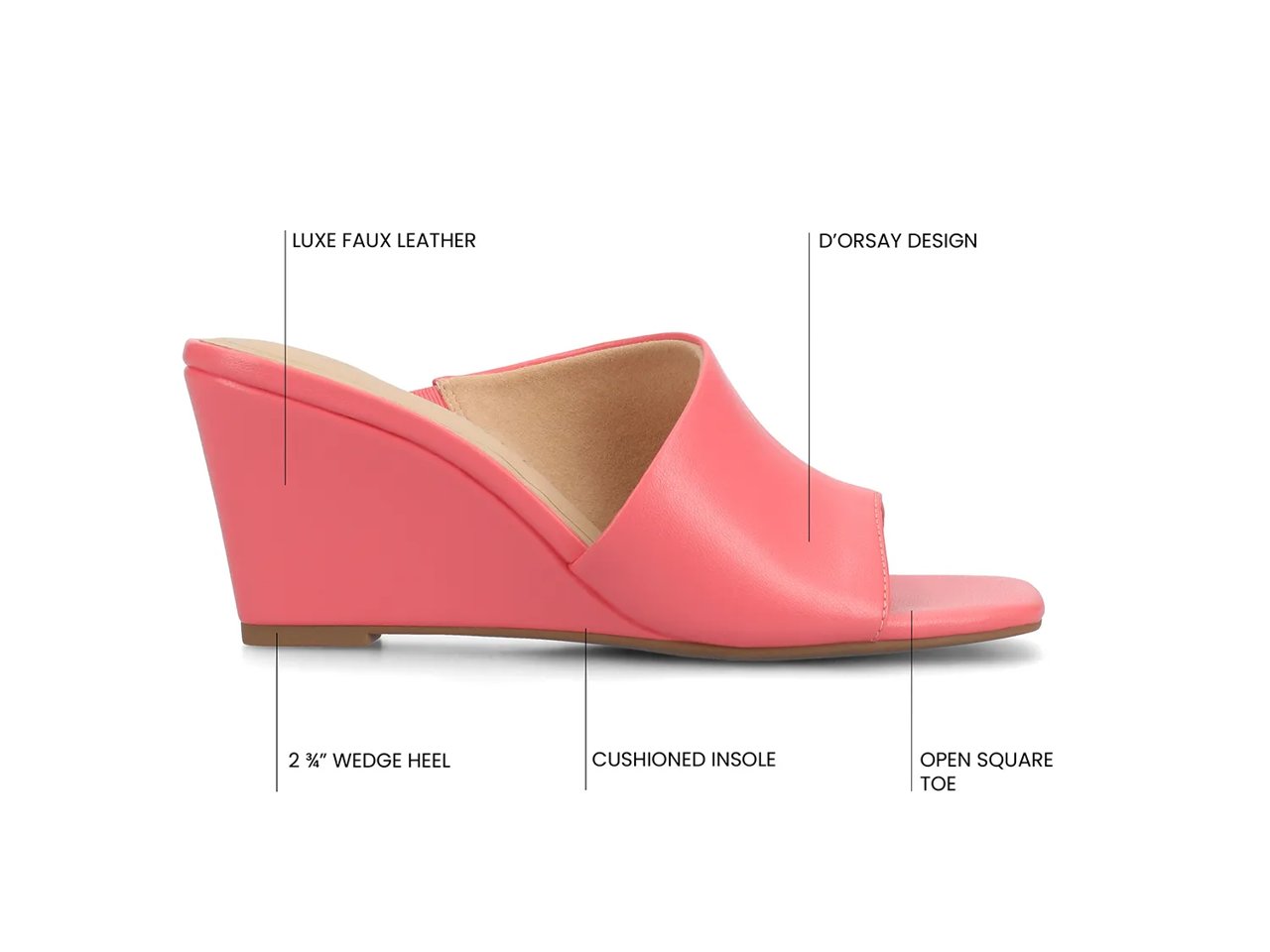 Clementine Wedge Sandal