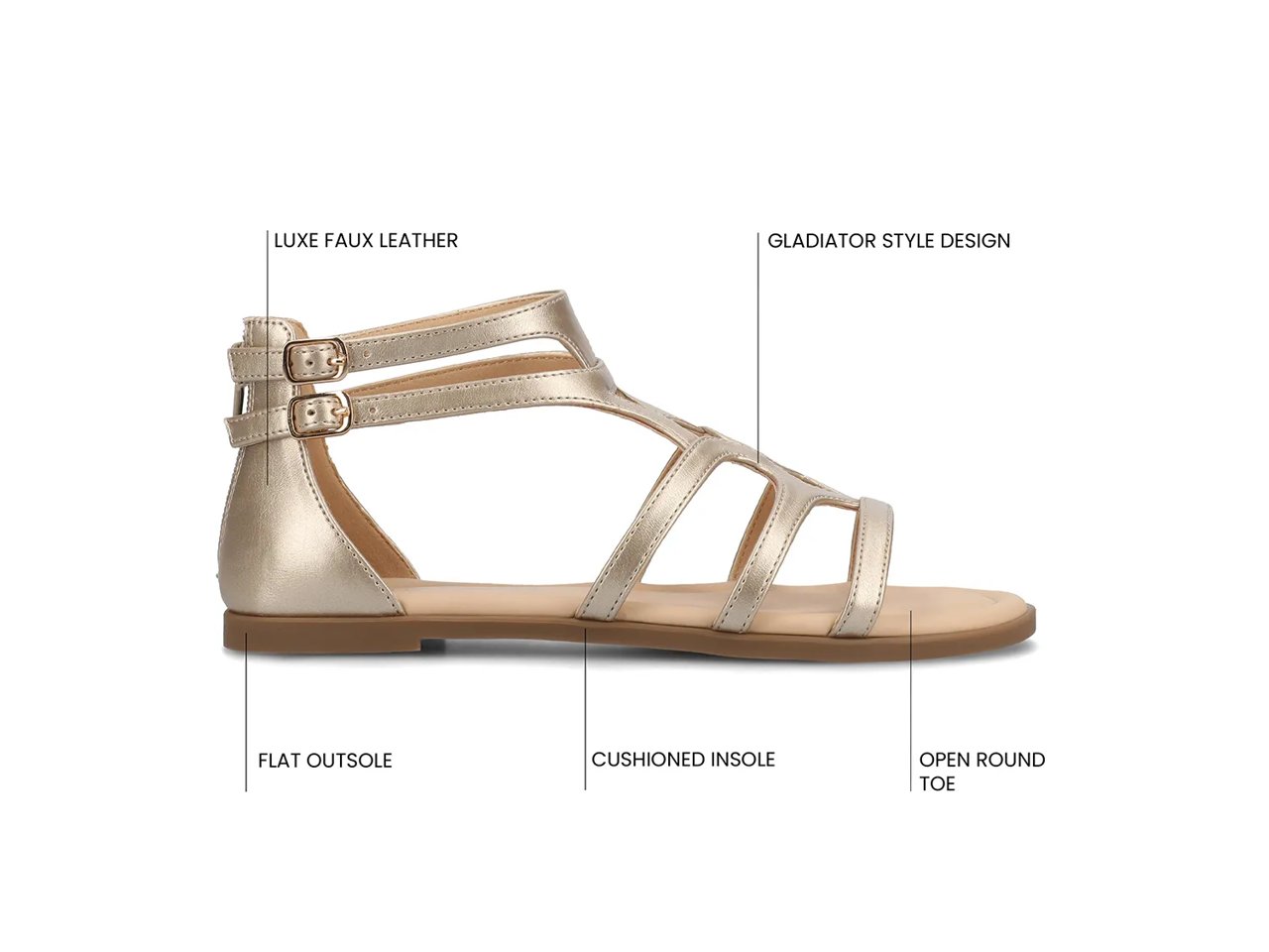 Genneva Gladiator Sandal