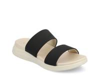 Janis Wedge Sandal Black view