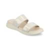 Janis Wedge Sandal Bone Patent view