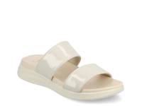 Janis Wedge Sandal Bone Patent view