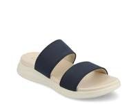 Janis Wedge Sandal Navy view
