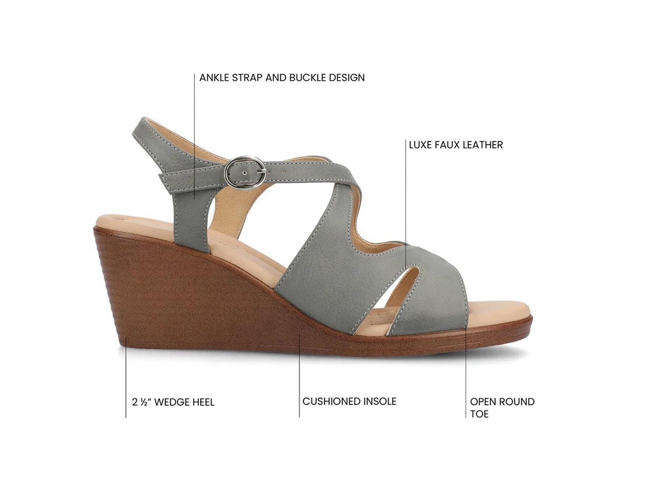 Kedzieii Wedge Sandal