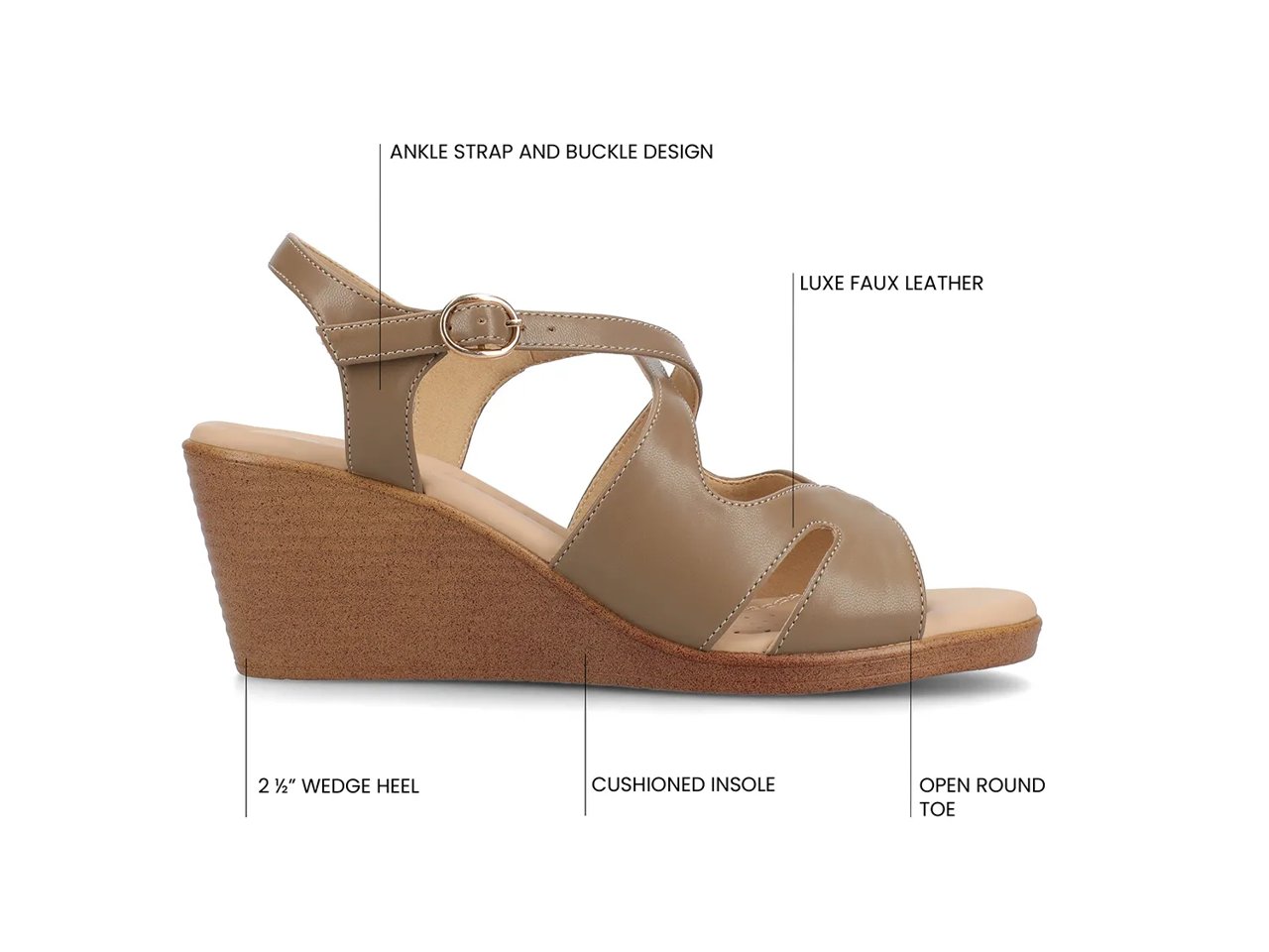 Kedzieii Wedge Sandal