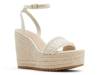 Aberitram Espadrille Wedge Sandal Off White view