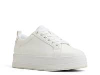 Chic Comfort Platform Sneaker White view