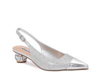 Saphire Pump Silver Metallic view