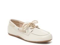 Dawson Boat Shoe White view